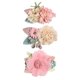 thumbnail image 2 of 3 piezas Flores Horquils para el cabello Horquils para el cabello Accesorios C Zulema Horquilla para niños, 2 of 8