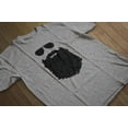 thumbnail image 3 of TeeStars - Beard & Sunglasses The Hipsters Apparel Gift Idea Cool T-Shirt XXXX-Large Red, 3 of 5