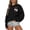 Black-, variant on Halloween Sweatshirt Women Spooky Season Shirt Pumpkin Fall Sweatshirt Ghost Long Sleeve Pullover Tops