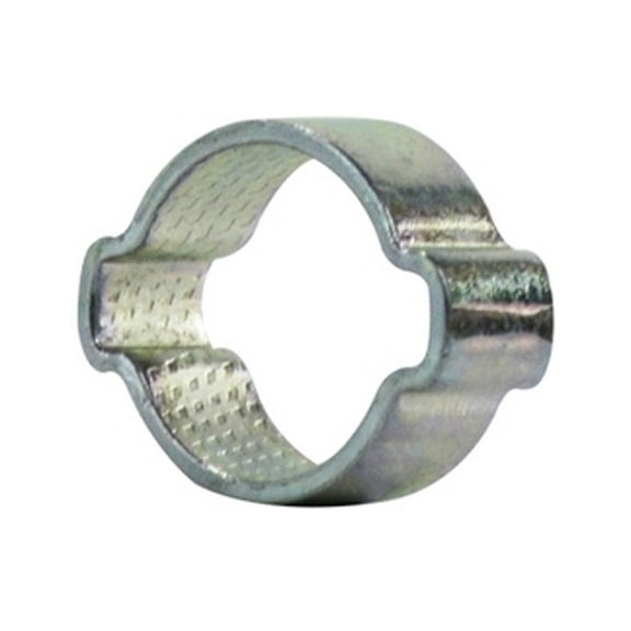 3/8" Two Ear Medium Pressure Hose Clamp For OEM Use Zinc Plated Carbon Steel