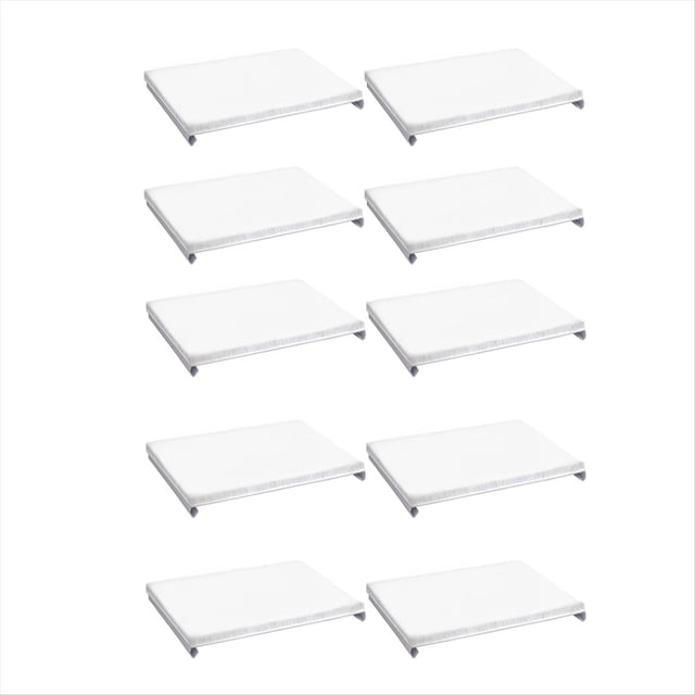 10 Almohadillas Repuesto para Bordeadoras de Pintura, Repuestos de Almohadillas para Bordes Pintura, Almohadillas Pintura para Pintar y Techos, Esquinas, Molduras de Pintor