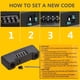 thumbnail image 5 of Digit U Lock Motorcycle Lock / Bicycle Lock - Lockable Combination Lock / Resettable D for Bicycles / Lockable Door . (Black), 5 of 5