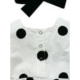 thumbnail image 5 of Caoirhny Infant Baby Toddler Girl Short Sleeve Romper + Bow Headband,Printing Sweet Style Summer Clothing 0 6 12 18 24 Months, 5 of 9