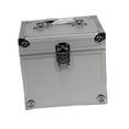 thumbnail image 2 of Lipstore Trading Card Box Playing Cards Case Portable Keeper Protector Cards Collector argent, 2 of 8
