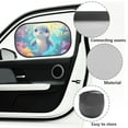 thumbnail image 6 of Yuyamidu 2 PCS Dolphin Car Sunshade for Baby Adorable Car Window Shades Blue Ocean Rear Side Window Sunshade for Baby Universal Auto Interior Accessories for Sedan Truck SUV, 6 of 7