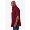 thumbnail image 3 of KingSize Men's Big & Tall Short Sleeve Wrinkle-Free Sport Shirt, 3 of 4
