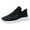 Black, variant on WEAIXIMIUNG Winter Walking Sneakers for Women Women Sneakers New Pattern Fashion Solid Mesh Breathable and Comfortable Non Large Lace Up Casual Shoes