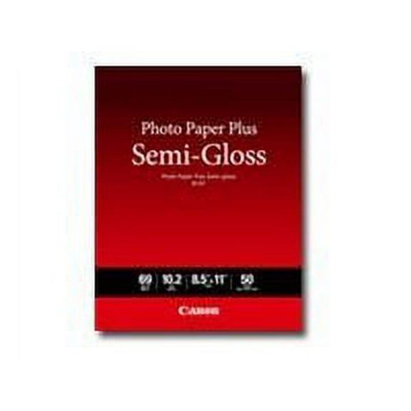 Canon photo paper plus 50 sht 8.5 x 11 semi-gls