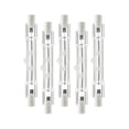 thumbnail image 1 of 5 Pack R7s 118mm 300W 230V Halogen Linear Bulb, Dimmable Lamp for Construction Work Lights, Workshop Lighting, 1 of 5