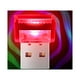 thumbnail image 2 of Fiudx Luz Ambiental Colorida, Lámpara de Cristal Usb Compacta, Brillo Ambiental Multicolor, Decoración para Auto de Fácil Instalación, Regalo Perfecto para Festividades, Crea Un Ambiente Relajante En, 2 of 6