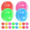 thumbnail image 4 of 60pcs Round Vending Machine Capsules Plastic Fillable Balls For Surprises, 4 of 7