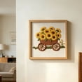 thumbnail image 5 of Sunflower Embroidery Starter Kit, Stamped Cross Stitch Kits for Beginners Adults with Embroidery Hoop and Instructions, Hand Embroidery Kit, 5 of 5