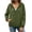 Army Green, variant on Women's Raincoats Lightweight Waterproof Windproof Adjustable Windbreaker Rain Jackets Hooded with Pockets,Army Green Women's S-XXXL