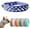 Blue, variant on 1Pcs Spiked Dog Collar, Female Studded Dog Collar PU Leather Mushrooms Rivet Spike Puppy Collars Adjustable for XXS XS Small Medium Large Dogs and Cats