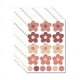 thumbnail image 1 of 10 hojas de pegatinas de pared para dormitorio, pegatinas de pared florales, calcomanías de flores para esquinas de pared, pegatinas de pared para bebés, decoración de pared para guardería, 1 of 6
