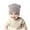 Grey, variant on Splozh Beanies for Babies Newborn Baby Fall and Winter Hats Boys and Girls Baby Bear Knitted Hats Coffee,3-36 Months