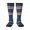 3 Black, variant on Women's Knee High Socks Retro Cape Verde Flag Outdoor Casual Tube Socks