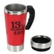 thumbnail image 1 of Taza mezcladora automática de café y leche eléctrica de 500 ml, taza de leche inteligente con agitación automática (roja), 1 of 11