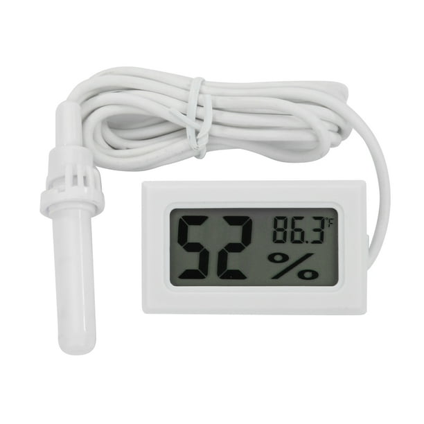 Higrómetro Termómetro Digital Temperatura Humenter () Blanco