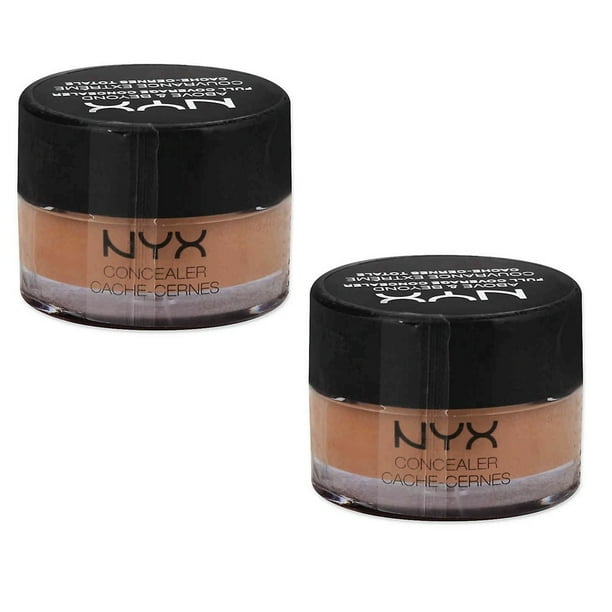 Pack of 2 NYX Full Coverage Concealer, Medium CJ05 ...