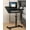 Black, variant on MINGYI C-Shape Angle & Height Adjustable Laptop Desk, overbed bedside table with Silent wheels, Notebook Table for sofa, (Black)