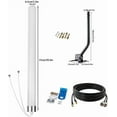 thumbnail image 4 of Omni Directional 4G LTE Router Antenna for T Mobile Home Internet Hotspot, Outdoor MIMO Cellular SMA TS9 Antenna with 10Meter Cable Mounting Pole, 4 of 7