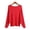 Red, variant on Women's Off Shoulder Batwing Sleeve Oversized Pullover Knit Sweater Top Plus Size Spring & Autumn Short Style Sweaters For Women Clearance Red One Size