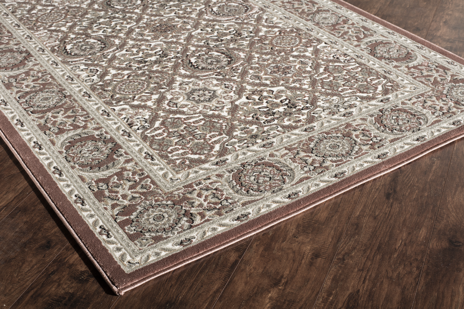 Rugs America Riviera 2'7" x 4'11" Rug in Rust