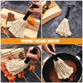 thumbnail image 3 of OUNONA Mop Brush for Roasting Grilling BBQ Convenient Oil Brush Grilling Oil Brush Handheld Brush Barbecue Brush Baking Brush Barbecue Oil Brush, 3 of 7