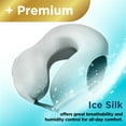 thumbnail image 6 of BLACK+DECKER Memory Foam Travel Pillow, Ergonomic Cervical Neck Pillow, Gray, 6 of 8
