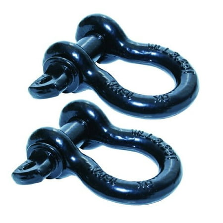 Body Armor 4x4 3202 D-Rings - Black - Powder Coated (2 Piece)