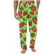 thumbnail image 1 of Pantalones largos para hombre con estampado de cintura elástica y bolsillo con cordón, pantalones largos de poliéster para hombre, 1 of 5