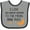 Heather and Black, variant on Inktastic I Love My Great Auntie to the Moon and Back Boys or Girls Baby Bib