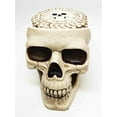 thumbnail image 2 of HAUNTED SKULL DRINK COASTER SET WITH 6 SKELETON COASTERS RESIN SCULPTURE FIGURINE, 2 of 4