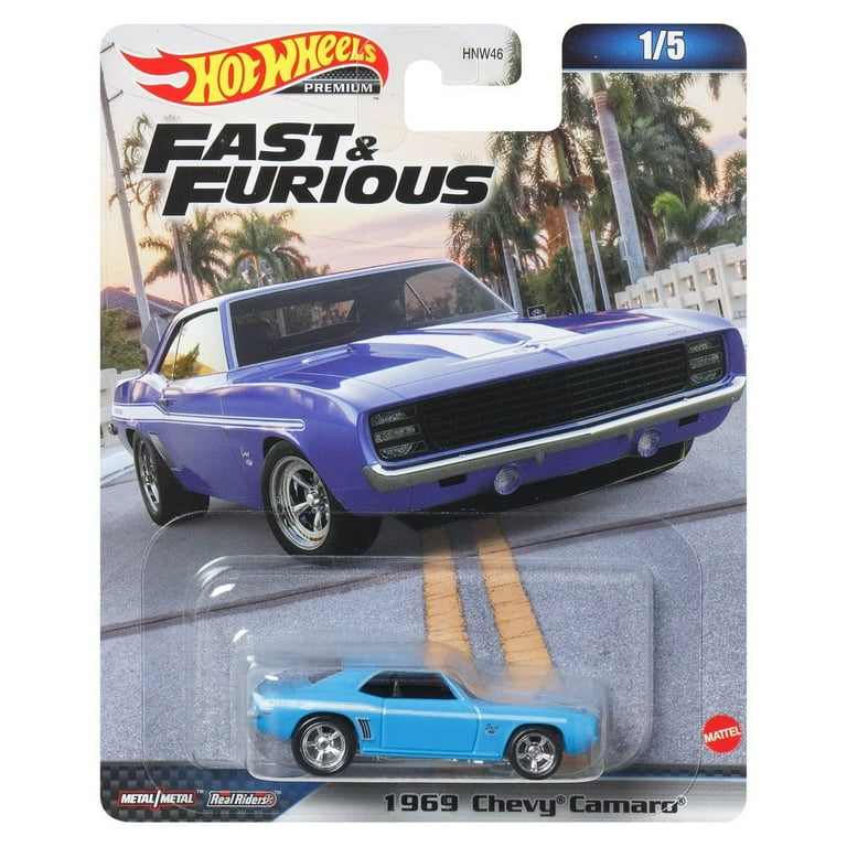 Hot Wheels Fast and Furious Premium Play Vehicles, Die Cast Hot Wheels Fast and Furious Premium Play Vehicles, Die Cast