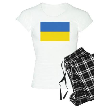 

CafePress - Ukraine Flag Pajamas - Women s Light Pajamas