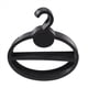 thumbnail image 4 of 160x Bufanda MantÓN Organizador Corbatas Perchas PlÁStico Ovaladas Almacenamiento Tamaño Negro: 13,5 cm (Longitud) X 12,5 cm (DiÁMetro) X 13,5 cm () X1,9 cm (Boca de Gancho), 4 of 5
