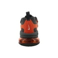 thumbnail image 3 of Nike Air Max 270 React Boys Shoes Size 4, Color: Cool Grey/White/Anthracite/Orange, 3 of 5