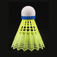 thumbnail image 1 of 6pcs/set Nylon Shuttlecock Table Fiber Ball Head Full Round Wool Style Plastic Badminton for Outdoor Training Use Durable Yellow, 1 of 6