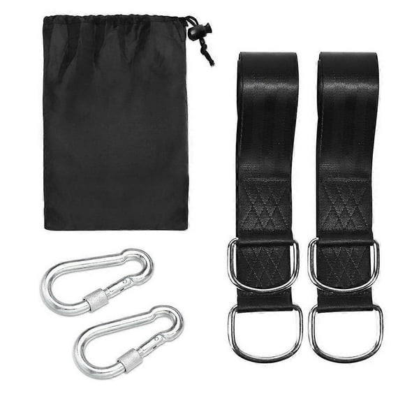 Outdoor Tree Swing Straps Kit Backpacking Fishing Reusable Straps for Hammocks Tires Disc Tree Swings