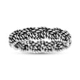 thumbnail image 2 of Classic Traditional Twisted Rope Braided Oxidized Ring Band 925 Sterling Silver Size 10, 2 of 5