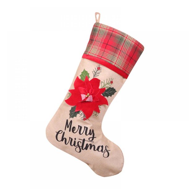 Prettyui 1pcs Christmas Stocking Santa Car Decals 3d Plush Christmas Home Decoration Stuffed Christmas Tree Hanging Toys Candy Gift Bags Christmas Home Decorationparty Accessories Walmart Com Walmart Com