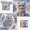 2 Pack Style 1, variant on DIY Diamond Art Kit for Adult and Beginner Home Decor 12 x 12 inches