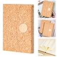 thumbnail image 2 of Cork Cover Closure Notebook A6 Size 160 Pages Perfect For Bullet Journaling Travel And Daily Planning, 2 of 9