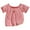 Pink, variant on Posijego Toddler Baby Girls Short Sleeve Shirts Summer Crew Neck Cute T-Shirts Little Girl Tops Size 12M-9T