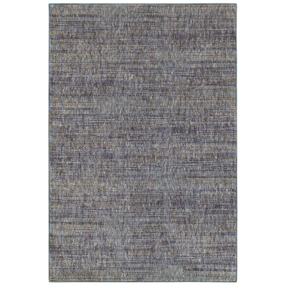 Moretti Hadron Area Rug 8033F Purple Achromatic Single Color 8' 6" x 11' 7" Rectangle