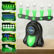 Huge Wave Shooting Games Toys for Boys 4-12 Years, Hover Floating Shooting Target Foam Dart, with 12 Soft Balls, Indoor & Outdoor Christmas Birthday Gifts for Kids