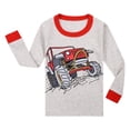 thumbnail image 3 of ATAIKU Toddler / Little / Big Boy Pajamas Sets 100% Cotton Pjs Kids Jammies - Off-road Vehicle 3T, 3 of 12