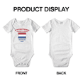 thumbnail image 3 of Everyone Loves a Nice DUTCH Boy Baby Bodysuit Newborn Clothes Outfits (White, 6-12 Months), 3 of 5