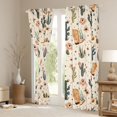 thumbnail image 3 of Feelyou Cowboy Boot Curtains Pack of 2 (42x84 Each), Floral Cactus Curtains Blackout, 3 of 6
